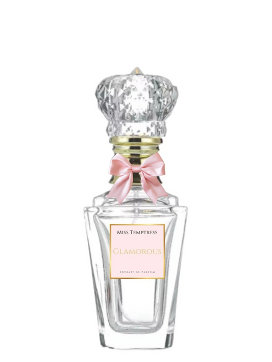 Miss Temptress Glamorous perfume bottle – sensual, elegant fragrance for women
